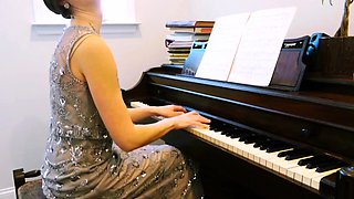 Teen Girl Solo Masturbation and Striptease 27