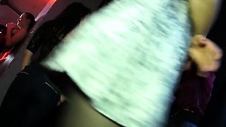 Group sex hardcore double blowjob swallowing cum