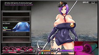 Karryns Prison X Lovense [ Hentai Game] Anal Gangbang & Sextoy In Prison