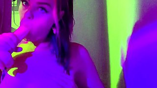 Close up amateur masturbating solo