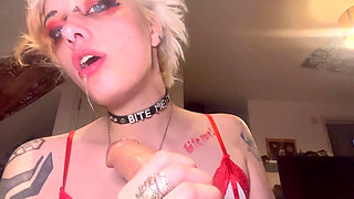 Sexy Goth Nurse Gives You Final Suck and Fuck Before Penectomy