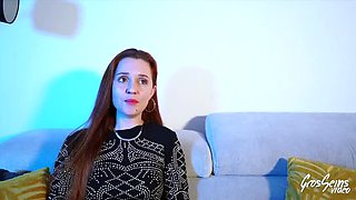 Kira Adores Getting Her Pussy Eaten by a Girl Before Taking a Hard Cock