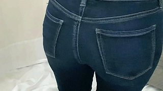 Tight sweet clit and ass solo toy fun