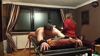 Domlady Mia - Punishment of Terror for the Slave - Training Ass Fucked by the Fucking Machine - Part 3