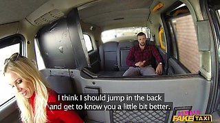 Female Fake Taxi - Horny Big Tit Max Takes a Risk Flashing in a Parking Lot & Scores a Filthy Car Fuck & Anal Fun