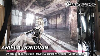 Sexy xxx with inveigling Ariela Donovan and Ariela from Bravo Models