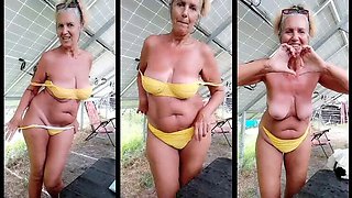 Lukerya The Hot Housewife Twerking In Lingerie With Huge Boobs