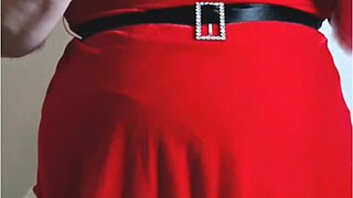 Masturbate to This - Slow Motion of Santas Wifes Big Tits MILF Mature BBW Hairy Pussy Tights Pantyhose Homemade Amateur Asmr