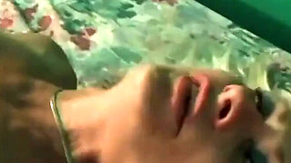 Mature Blonde MILF Gets Pussy Fucked and Fingered in Bedroom - Cum in Mouth Creampie