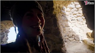 Dreadhead Horny Hippie Girl Gets Anal Fuck Outdoors By Tattooed Dick - Pov With Lily Lu