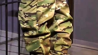 Hard security guard facial jizz on lady's face. XXX!