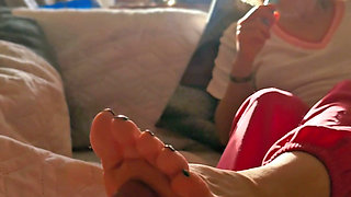 Leisurely Footjobs
