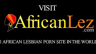 Amateur Ebony Lesbians Unwind And Undress For Passion
