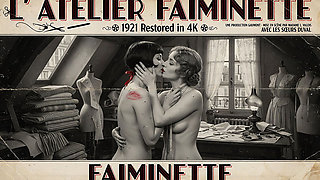 L 'atelier Faiminette 1921 Rare French Silent Erotic Film Restored in 4K