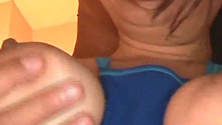 Busty Curves, Lean Frame - She Reacts to Every Touch