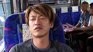 Uncensored Full JAV Creampie Gangbang at Bus Trip