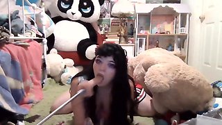 Beautiful brunette with big boobs jerk off instrucions