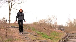 Kinky milf redheads anal solo dildo masturbation