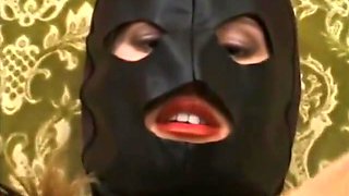 Euro Angels 16 Sandra Russo in mask fetish gangbang