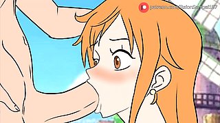 Nami by EroPurgatory Devours Nico Robins Big Cock