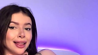 Adrianna Savu seductively teasing her cooter through
