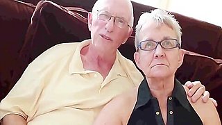 Horny Amateur Granny Cuckolds Her Husband With A Young Stud