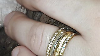 Step mom best handjob in bed with step son