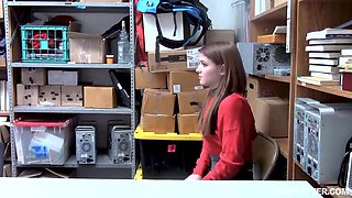 Case No. 2463827: Petite Teen Rosalyn Sphinx Gets Dominated by Officer in Office & Store Blowjob Cumshot