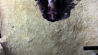 Raw workout session with hot facial finish for horny stepmom