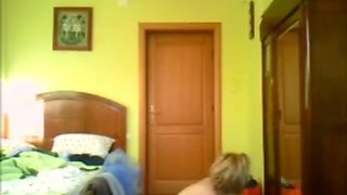 stepmom dresses up in our summer cottage (voyeur)