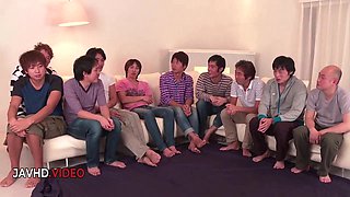 Mihono's Super hot Gang Fellatio Act With Numerous Boys In A Steaming Chinese Gang-bang Madness