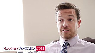 Naughty America featuring Alison Rey and Kyle Mason's hd porn