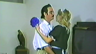A Sexy Blonde Maid Gets Banged by the Home Owner