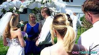 Marrying the Whore - Sexy Bride Cheating Right on Her Wedding