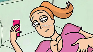 SUMMER AND MEESEEKS PARTY - ANAL SEX ( Parody Cartoon 3D )