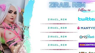 Zirael Rem - Ashe Boy Girl Double Penetration Anal