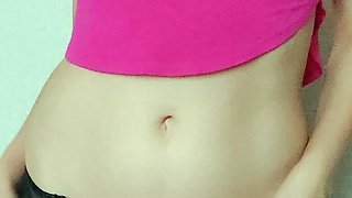 Blonde emo amateur solo masturbation