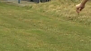 Masturbating in the Dug Out