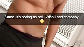 👻 Married 18 Year Old is Horny  - While Her Husband Slaves Away, She Enjoys Stranger Cocks on Snapchat!