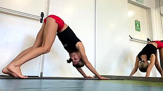 Sexy yoga session