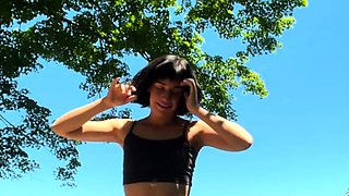 Brunette Solo Webcam Masturbation