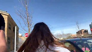 Awesome Latina Stunner Squirter Humped In The Uber Gets The Driver Wettened!!!!