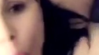 Hot Brunette Big Boobs With Glasses Toying Squirting