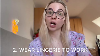 5 Sissy Tasks to Perform at Home