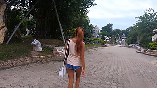 Crocodiles feeding and amateur Thai girlfriend ass spanking