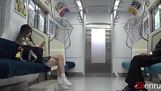 Public Fuck In The Train