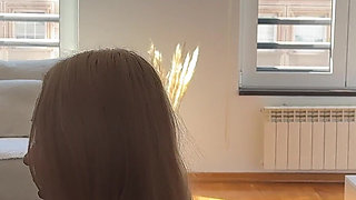 Stepmom Teaches Friend's Stepdaughter How to Cum Using Her Dildo!