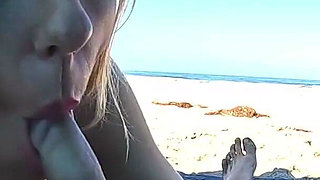 Facial at the Nude Beach