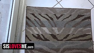Sislovesme - troublesome babe willing to do anything just to let fortunate stud keep her secrets