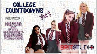 Schoolgirl Cum Countdowns Volume One